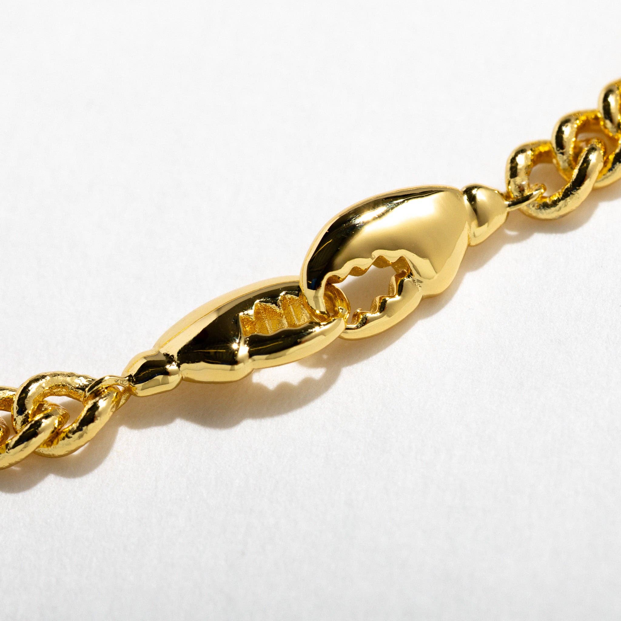 Lobster Claws 14k Gold Plated Chain Necklace | Larissa Loden