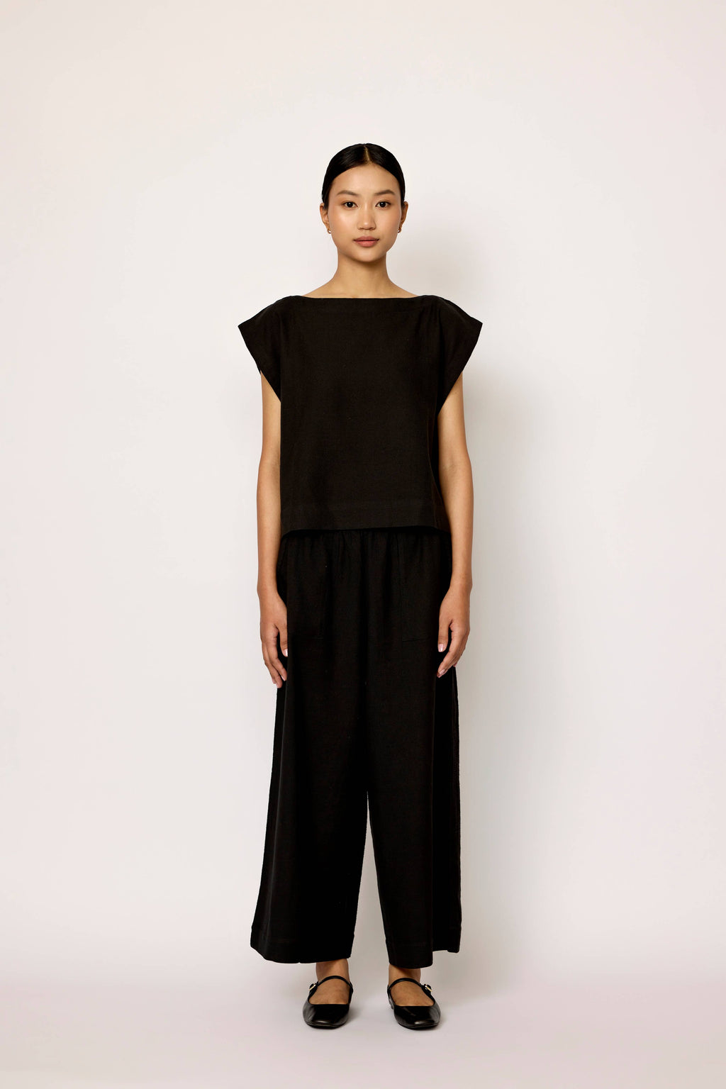 Everyday Top | Black | 100% Organic Cotton