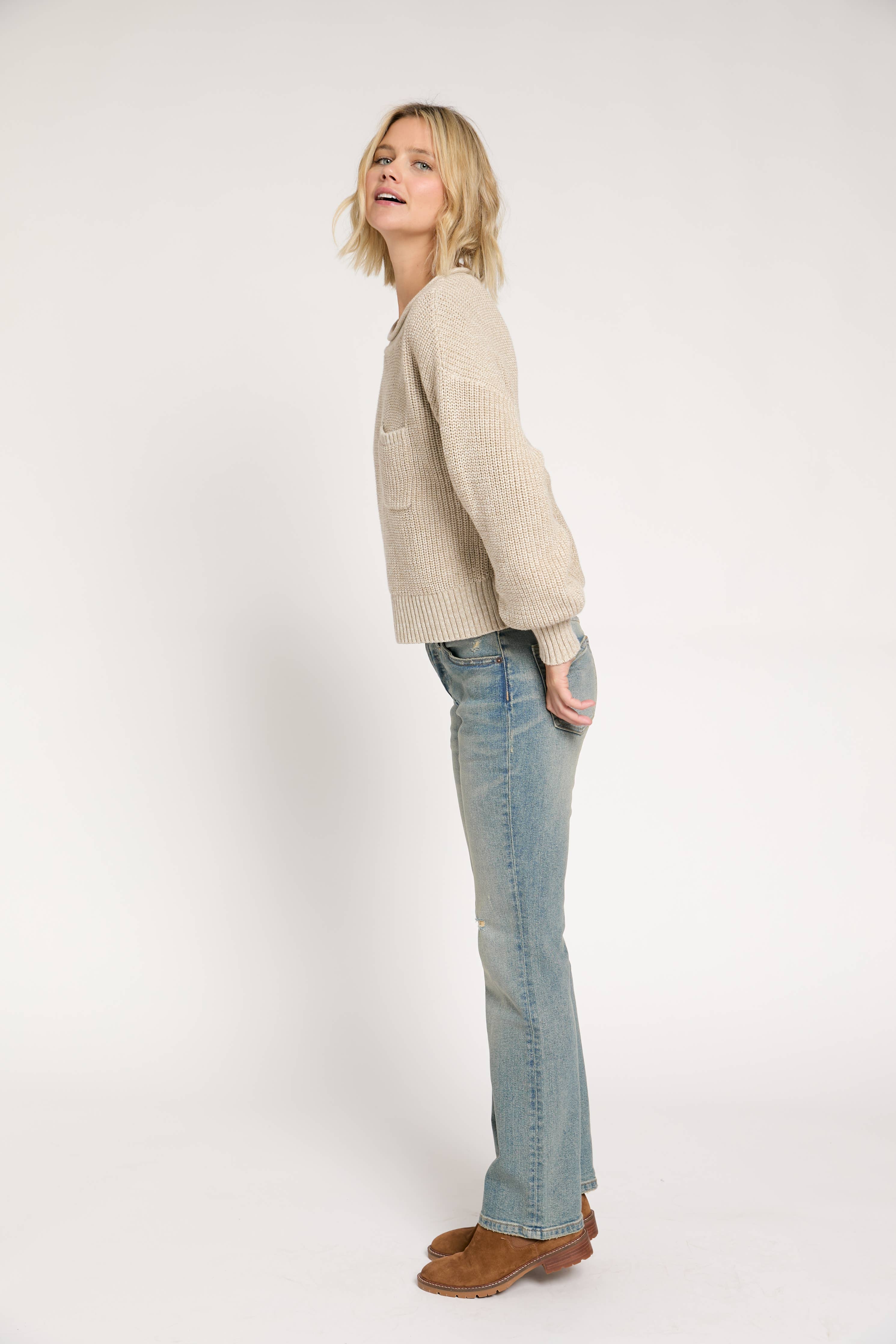 Stanley Mid Rise Bootcut Jean | 4-Year Vintage