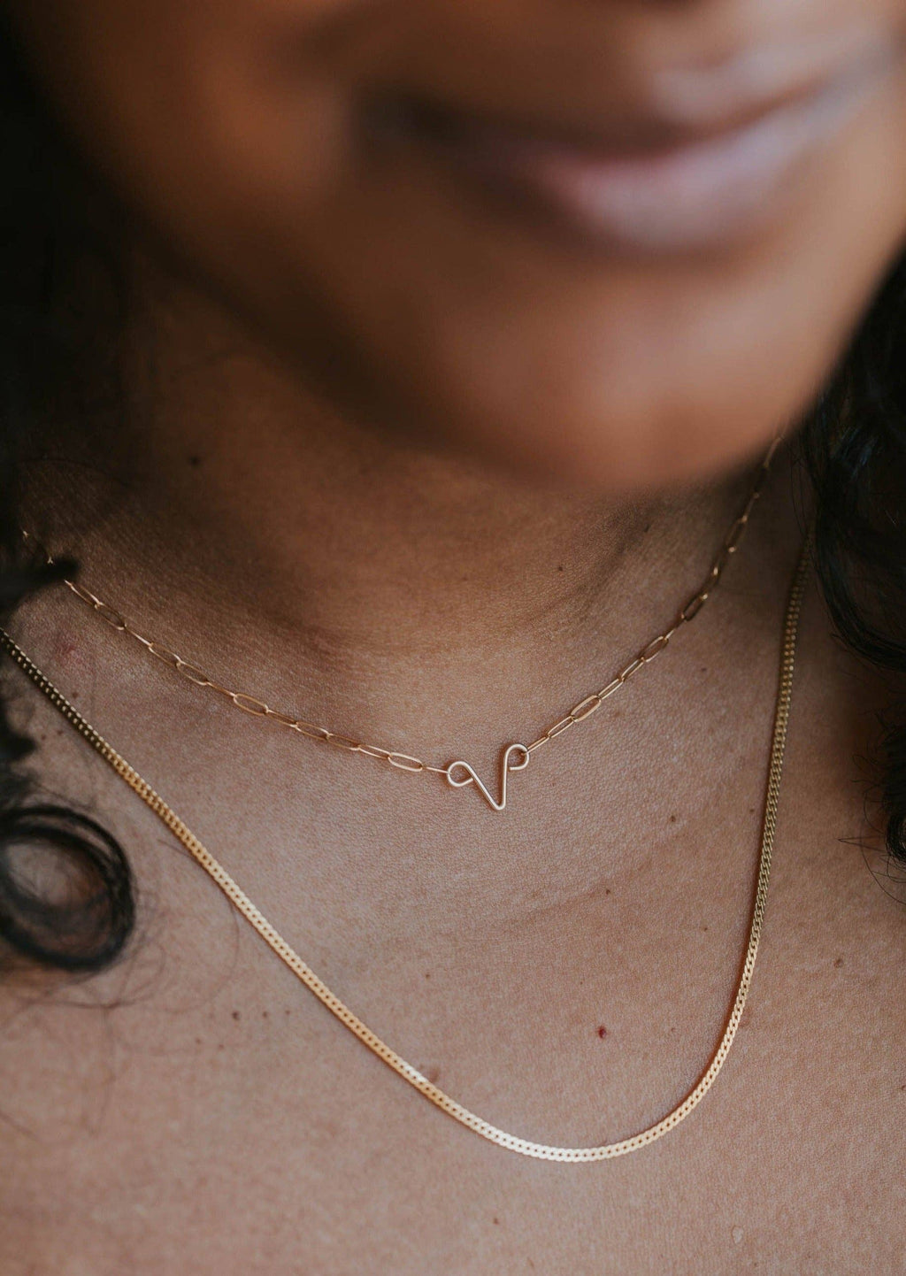 Lady Like Necklace | 14kt Gold Fill + Sterling Silver: 14kt Gold Fill | Hello Adorn