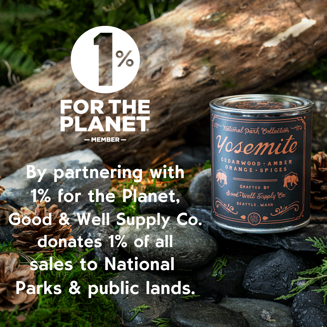 Glacier Bay National Park Candle: 1/2 Pint / Cotton Wick