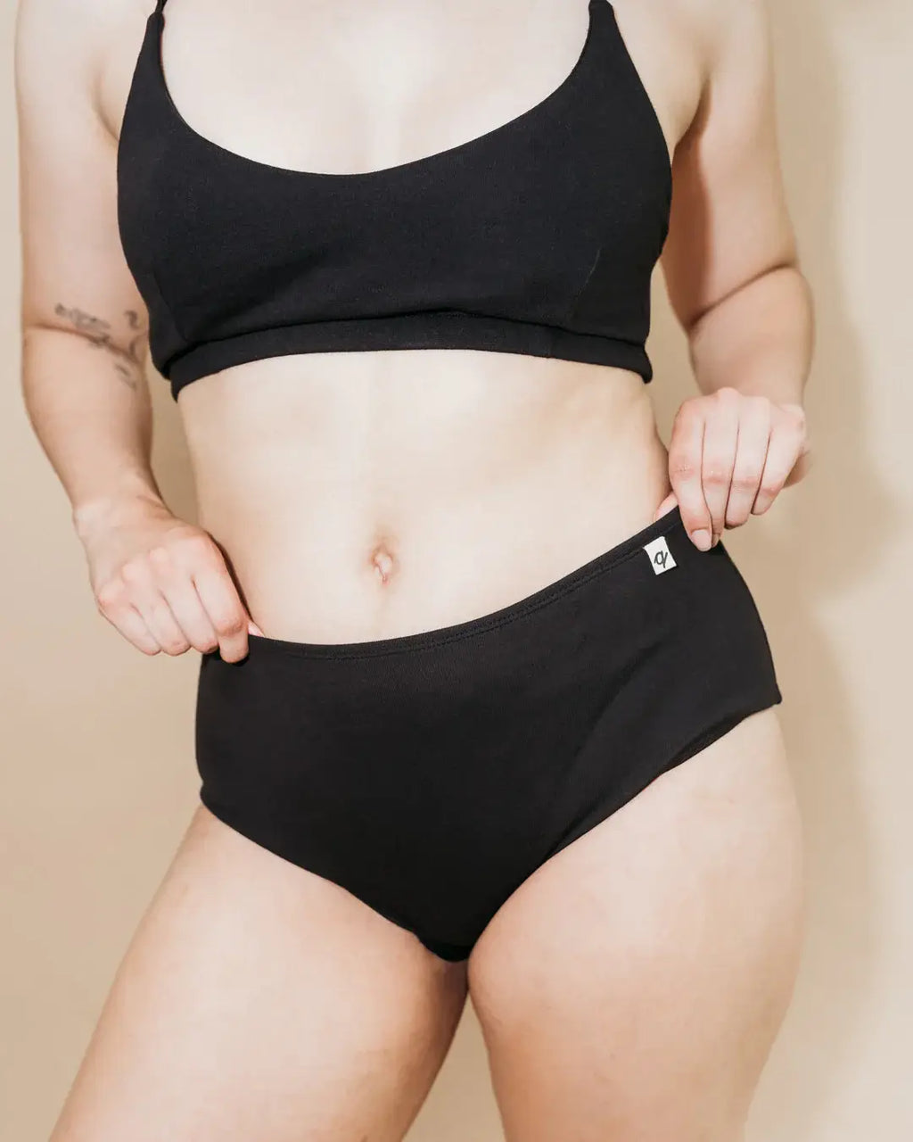 Classic Briefs | 100% Organic Cotton | Black