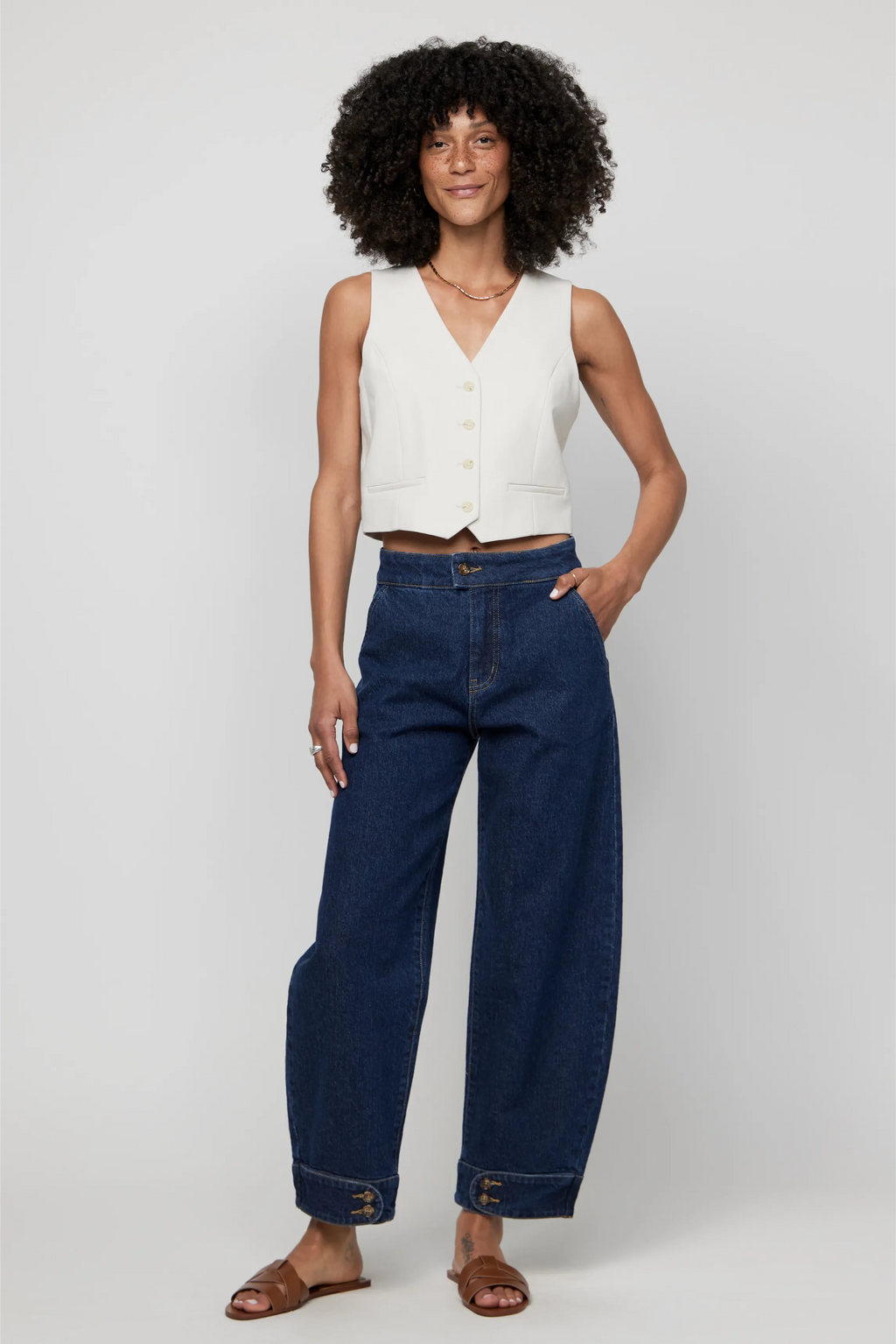 Jasper Balloon Leg | Vintage Indigo