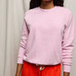 Ziggy Inside Out Sweatshirt | Sugar Pink
