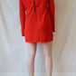 Paloma Reversible Mini Dress  | Cherry Red