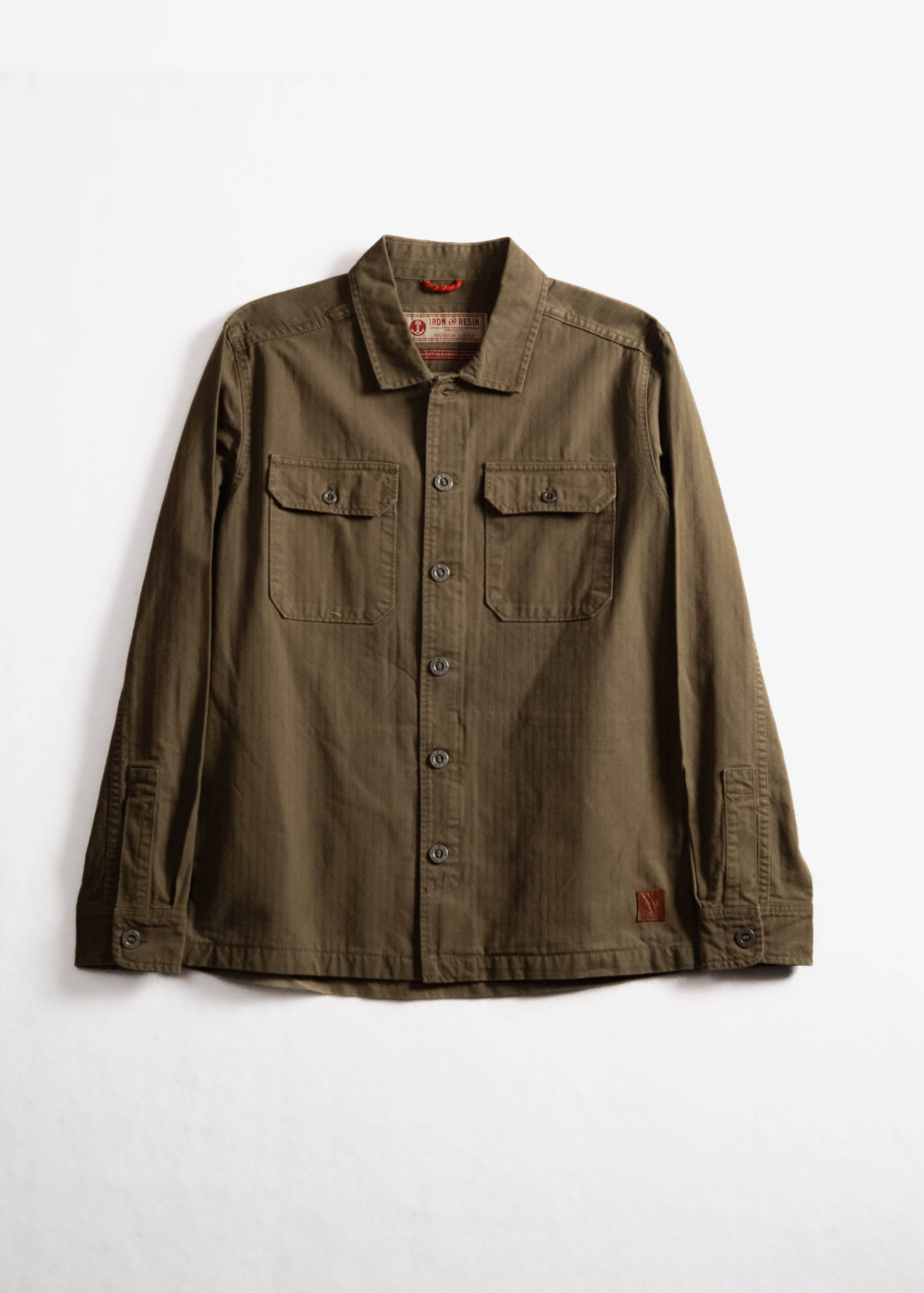 Deadstock Overshirt | Khaki