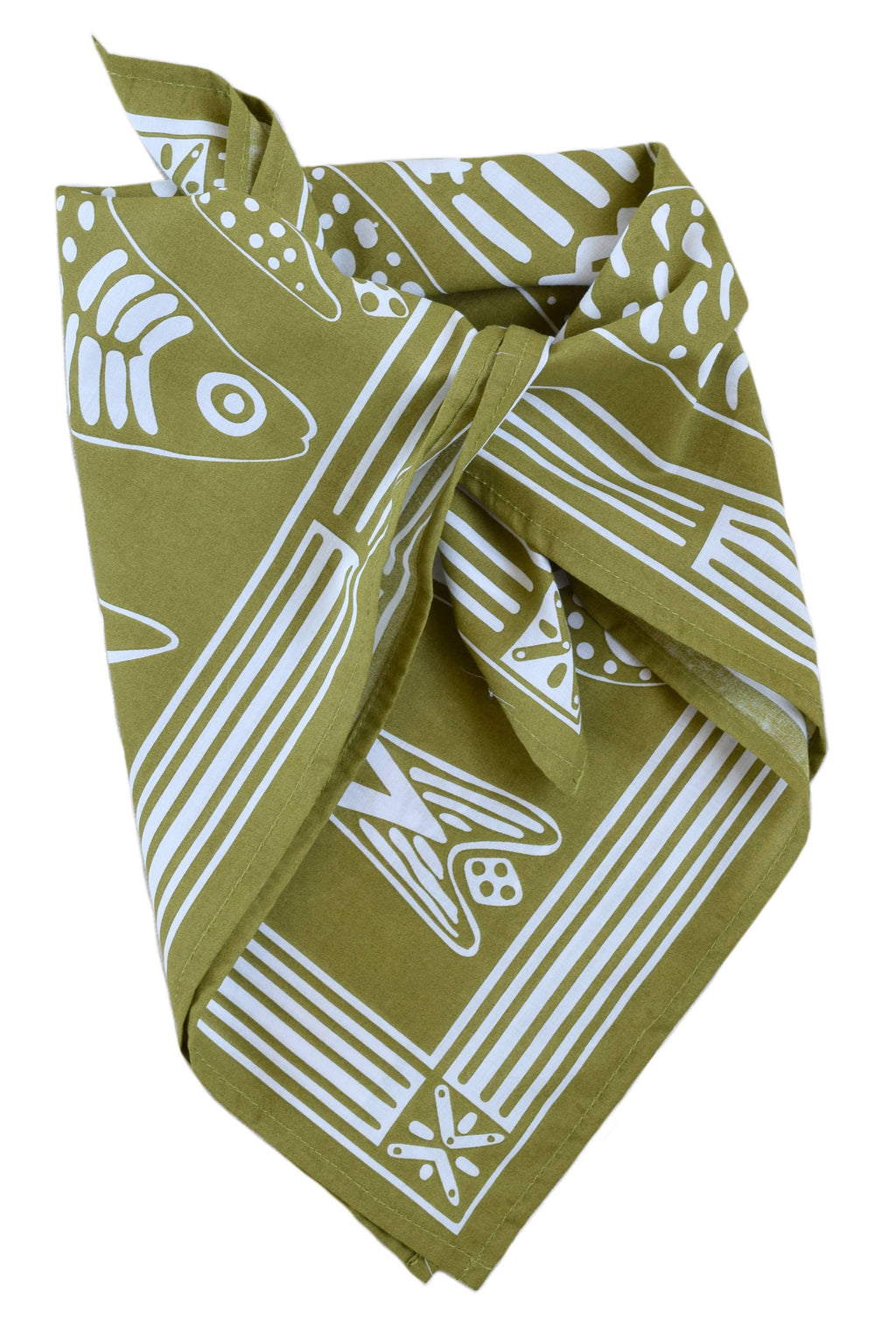 Sardine Bandana - | olive green