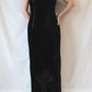 Sakalani Dress | Black Velvet