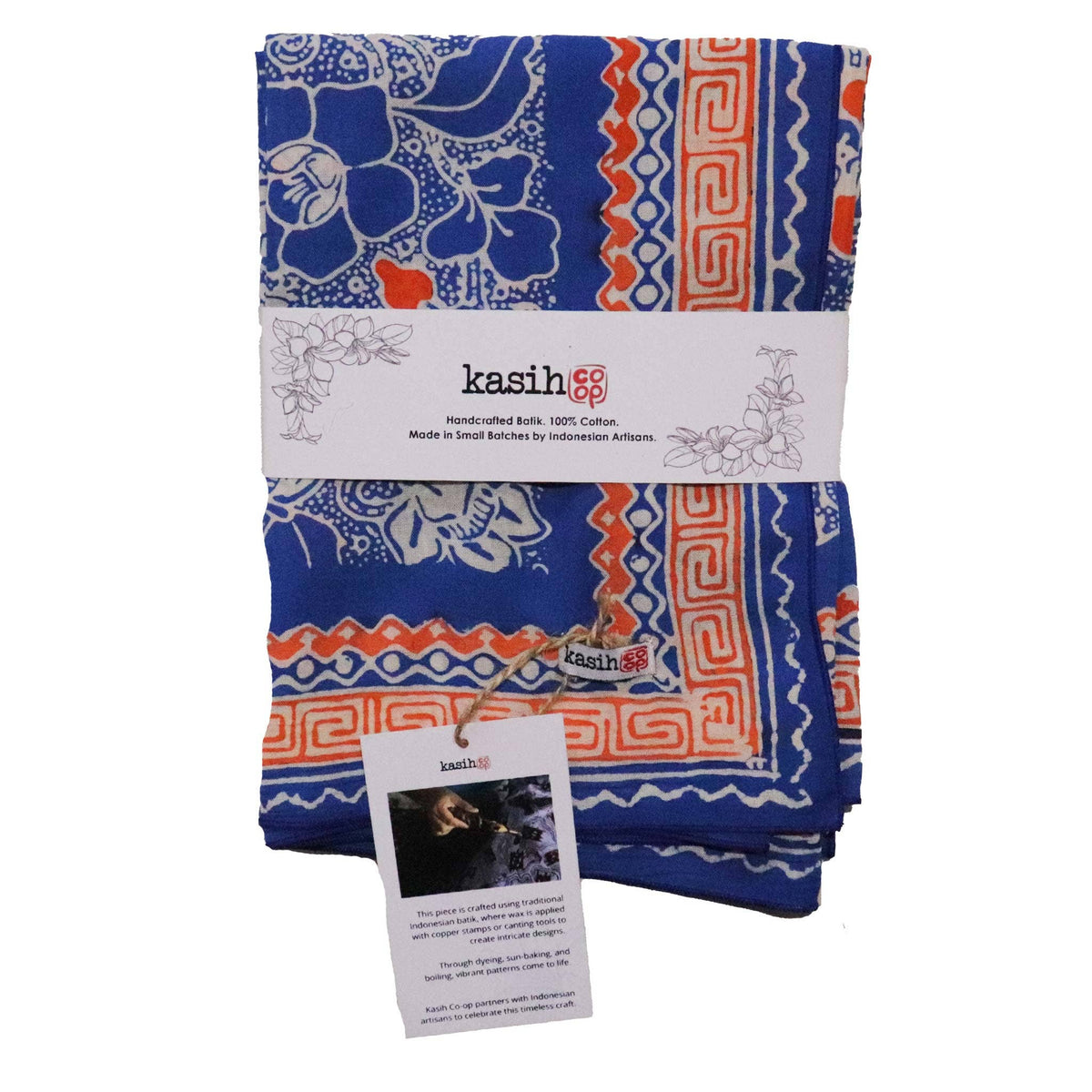 39" Batik Bandana |  Sunset Sky