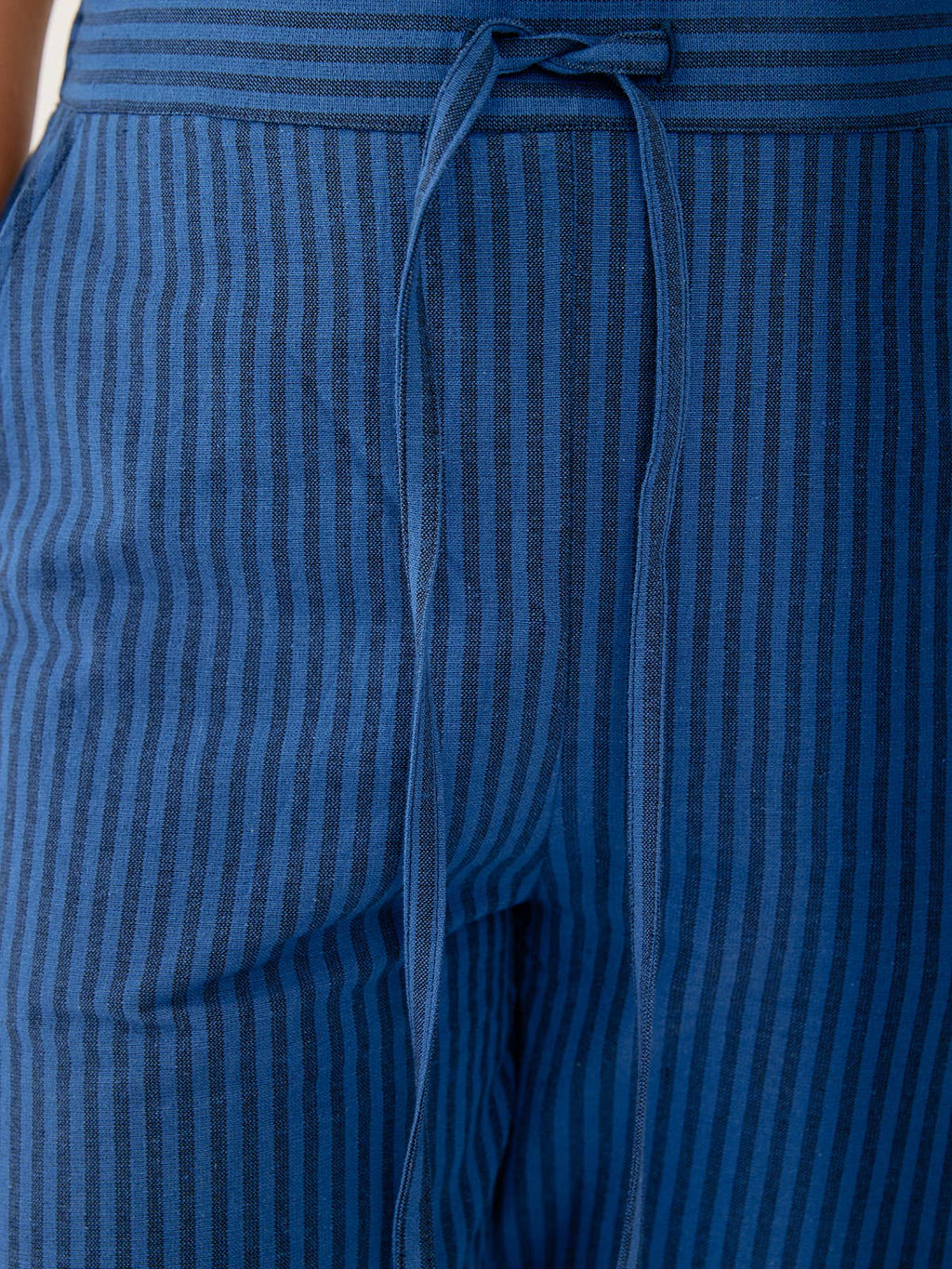 Emmy Pant Cerulean Stripe