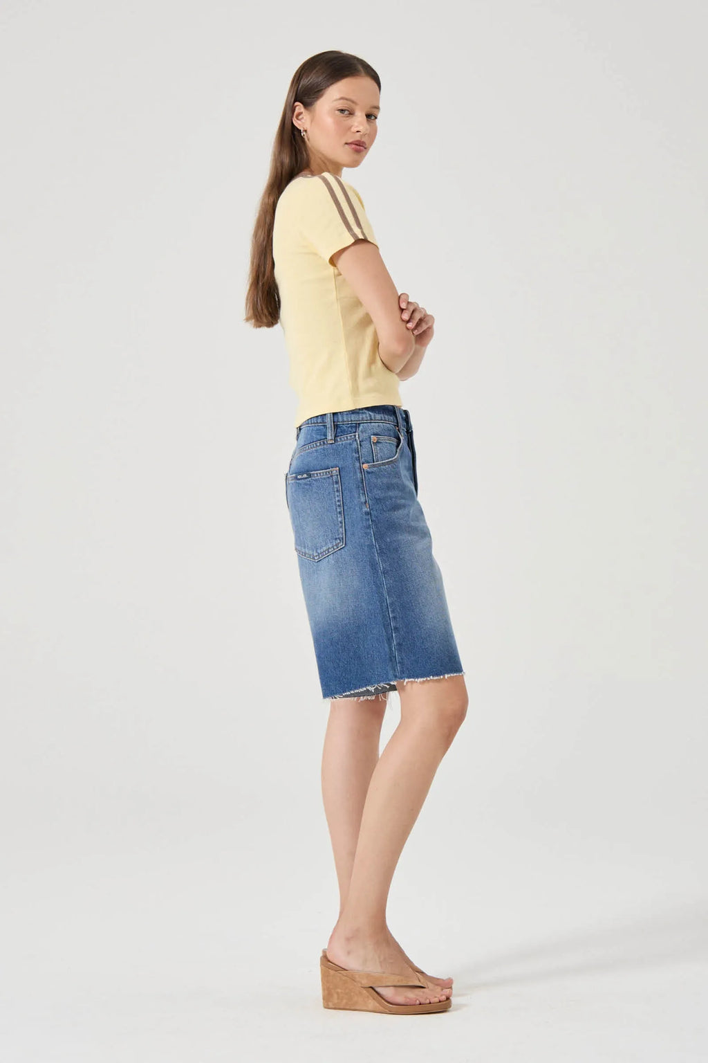 Charlotte Relaxed Long Shorts | Paris Texas