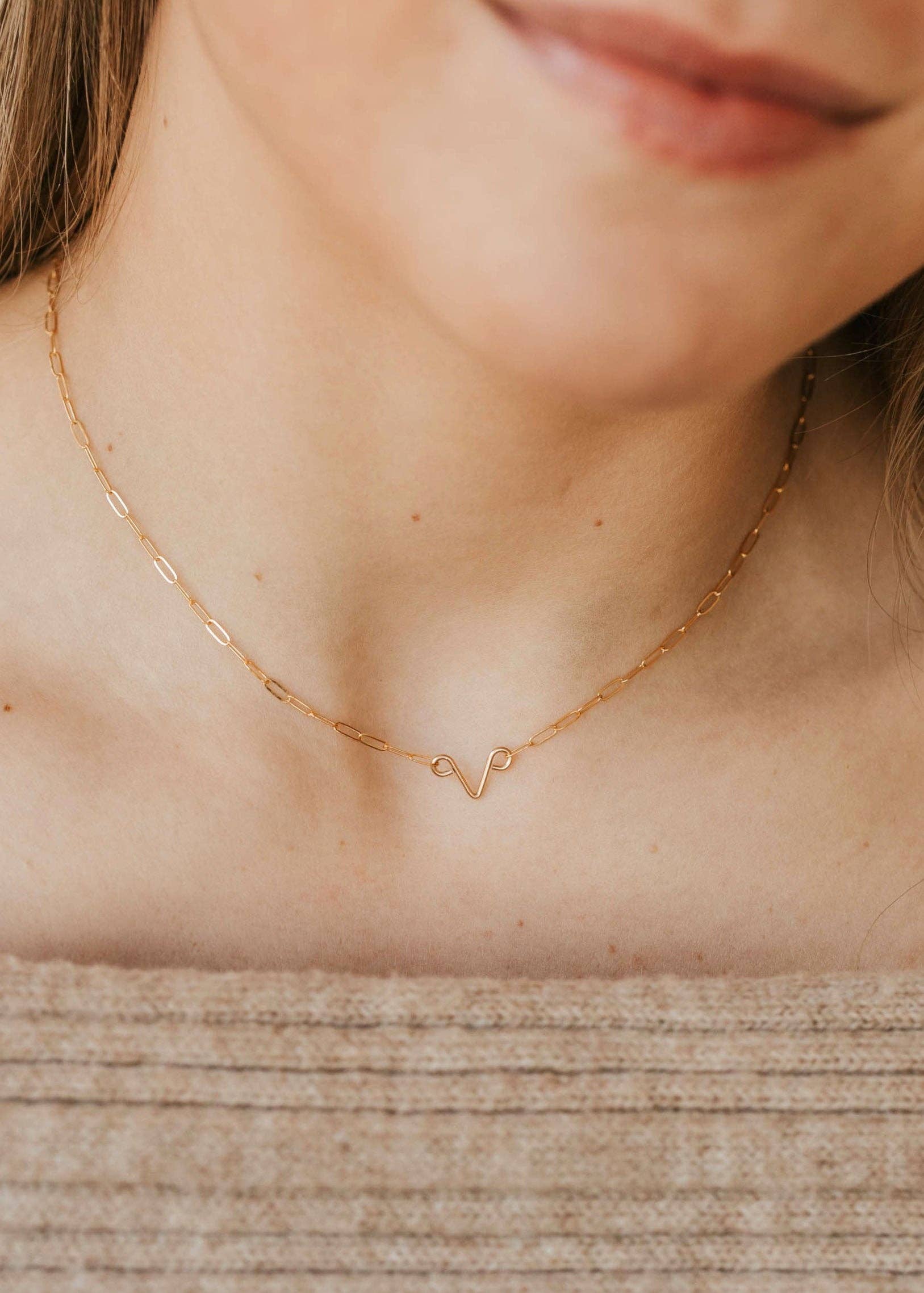Lady Like Necklace | 14kt Gold Fill + Sterling Silver: 14kt Gold Fill | Hello Adorn