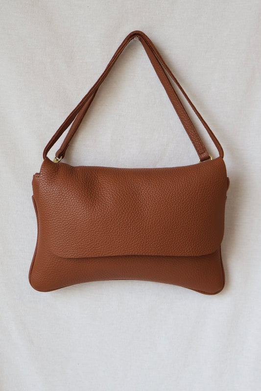 Cecilia Crossbody Clutch | Caramel