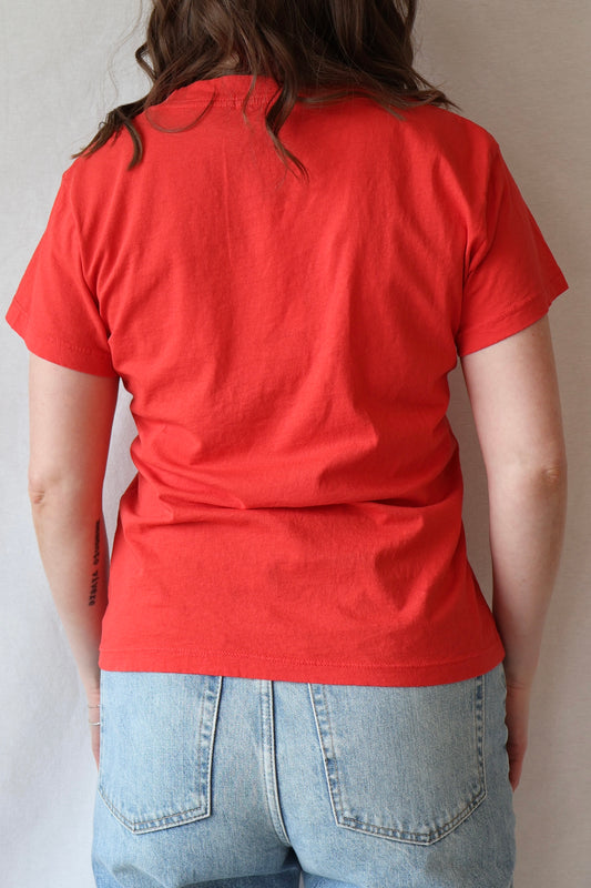 Hendrix V-Neck Tee | Poppy