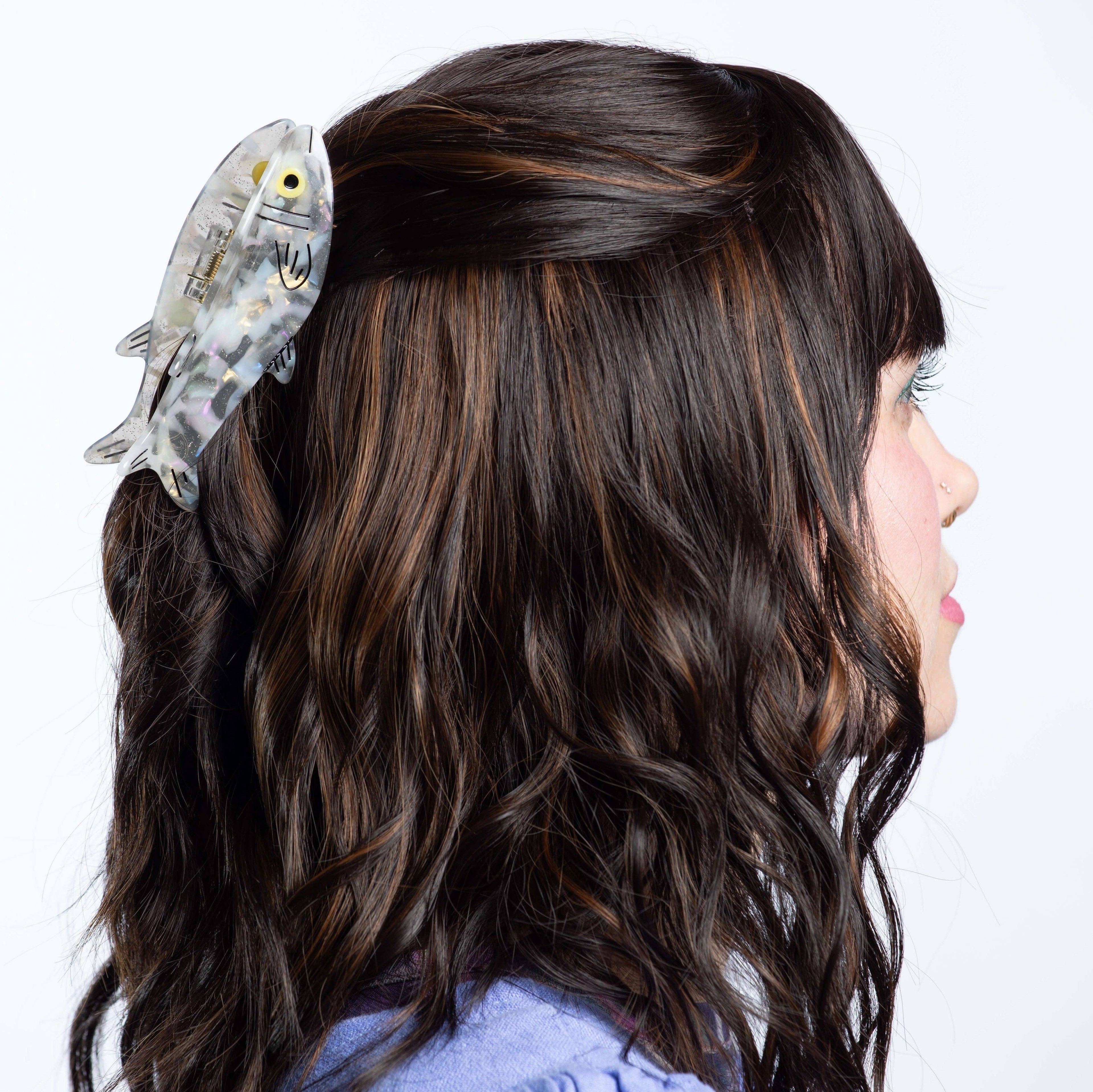 Large Sardine Hair Claw Clip