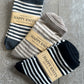 Zebra Stripe Socks