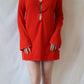 Paloma Reversible Mini Dress  | Cherry Red