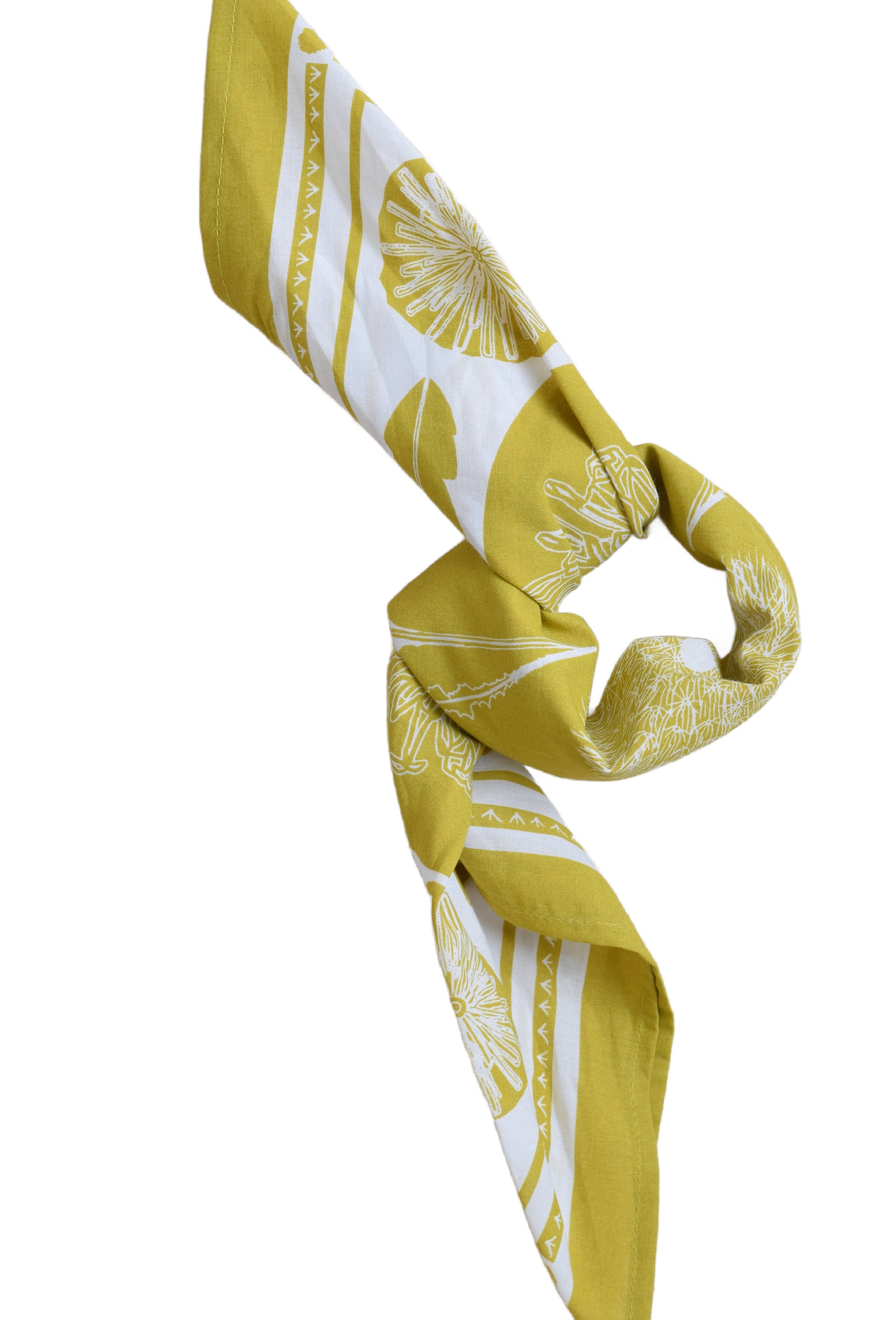Dandelion Bandana | Mustard Yellow