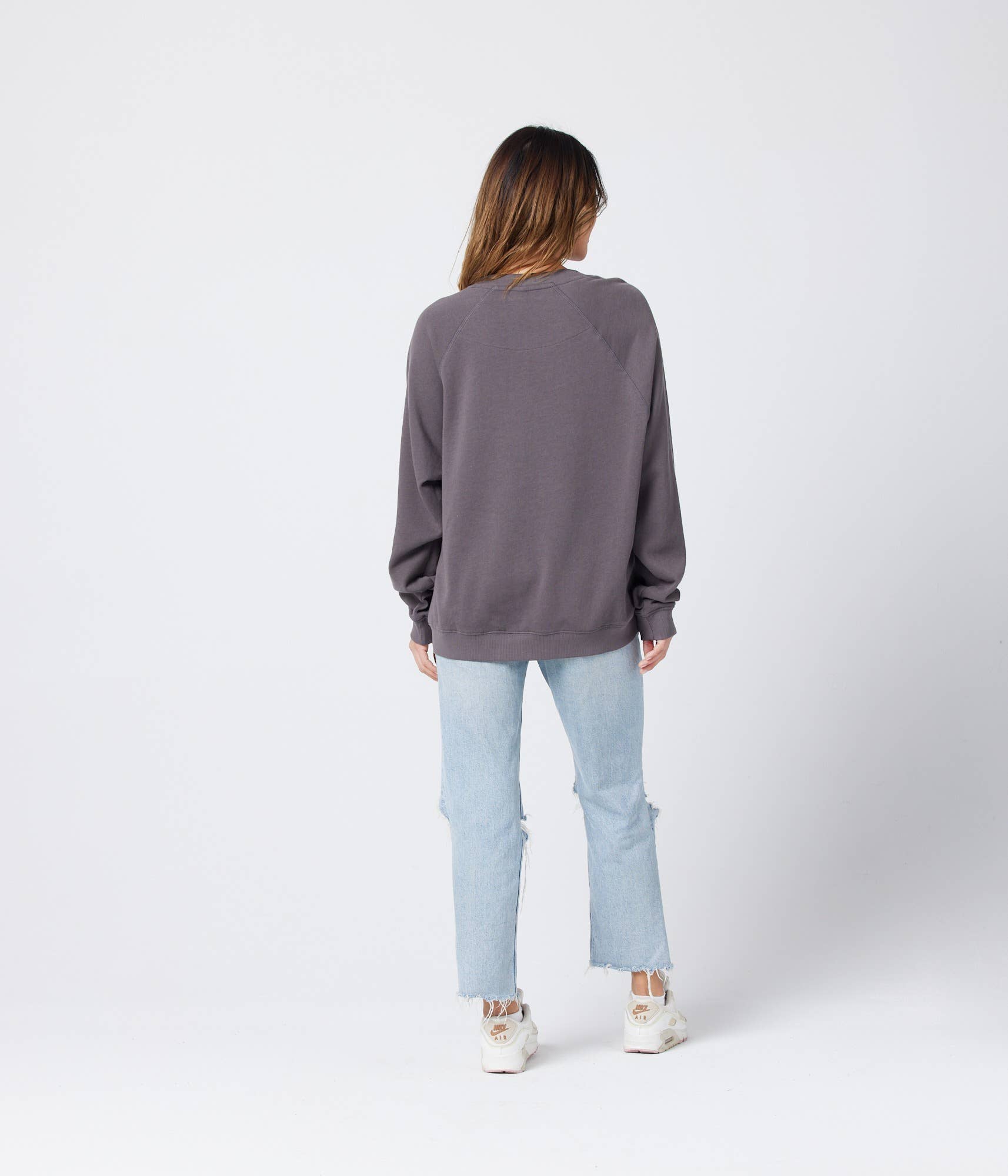 Raglan Sweatshirt | Charcoal Gray