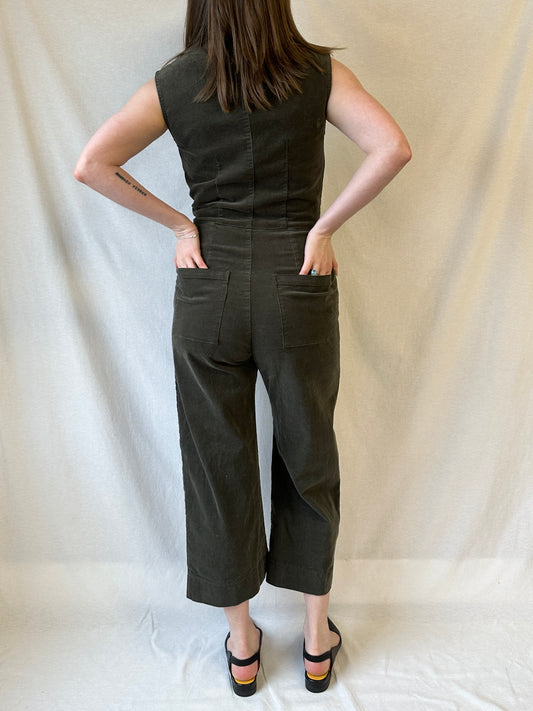 Fine Again Jumpsuit | Dark Olive