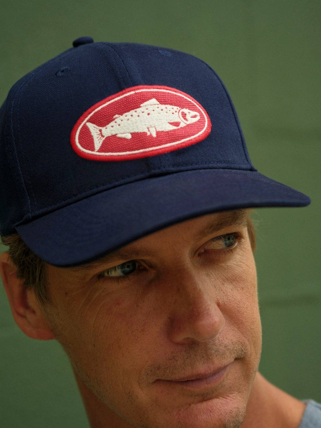 Fish Bilt Patch Hat: Navy / OS