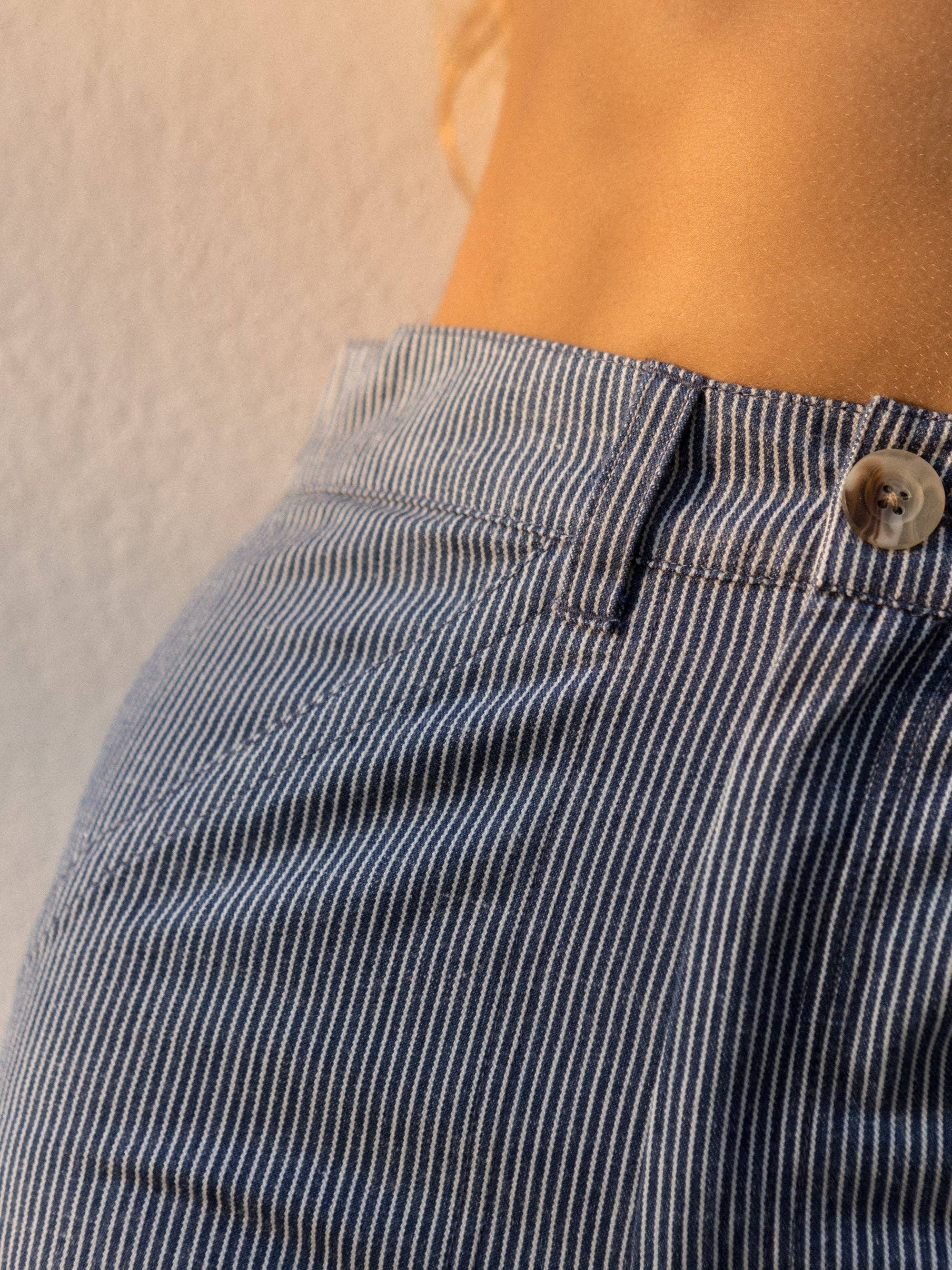 Painter Pants: Railroad Stripe