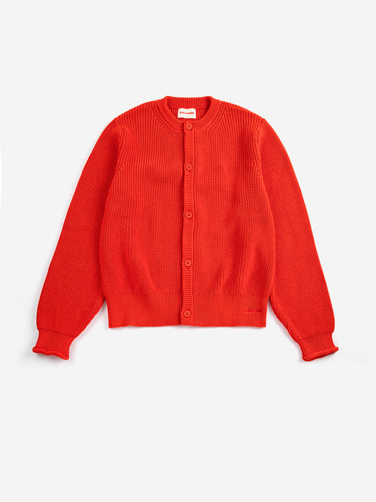 Pickles Knit Cardigan | Red