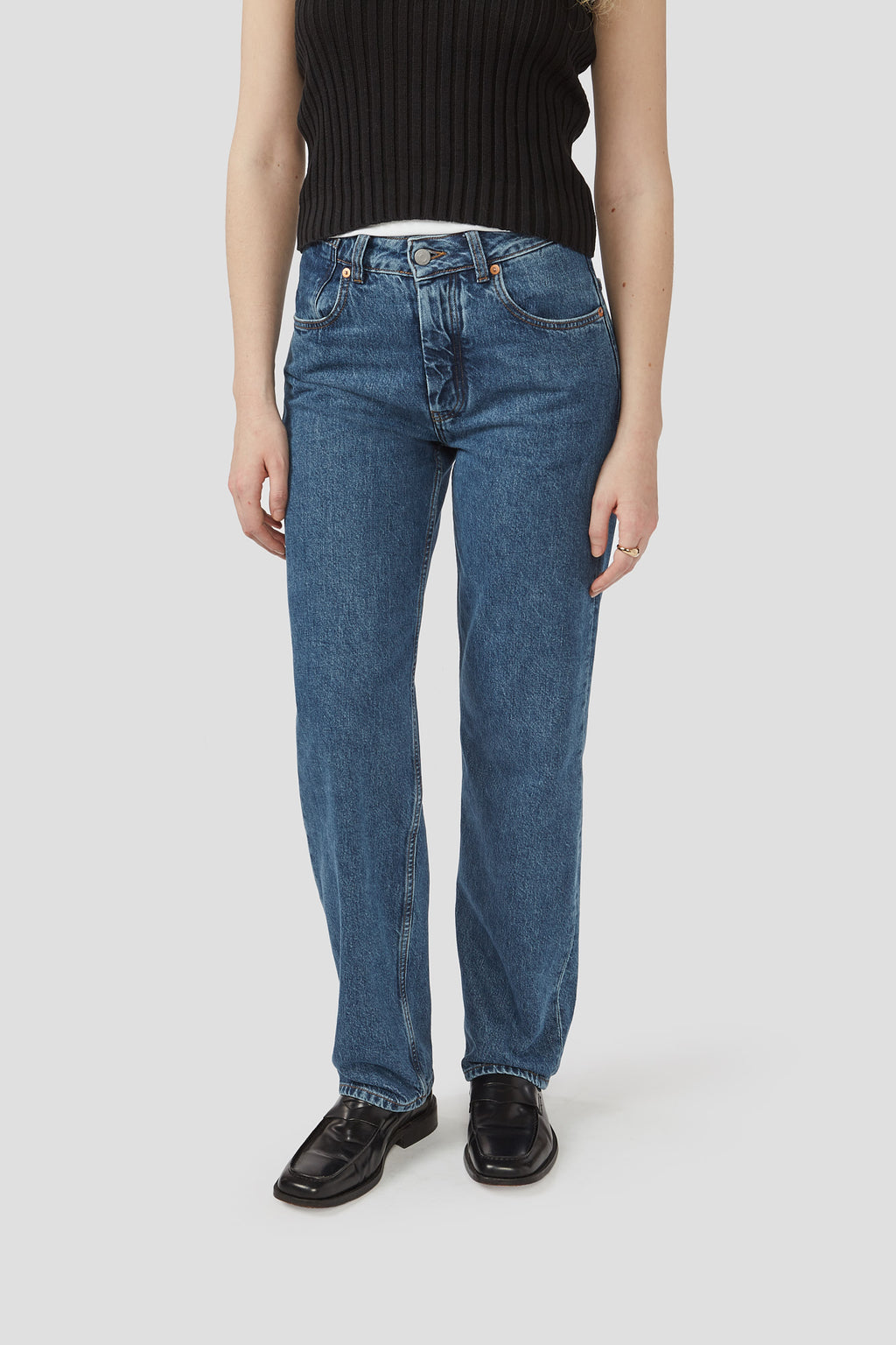Quinn Straight Leg Jeans | Rio