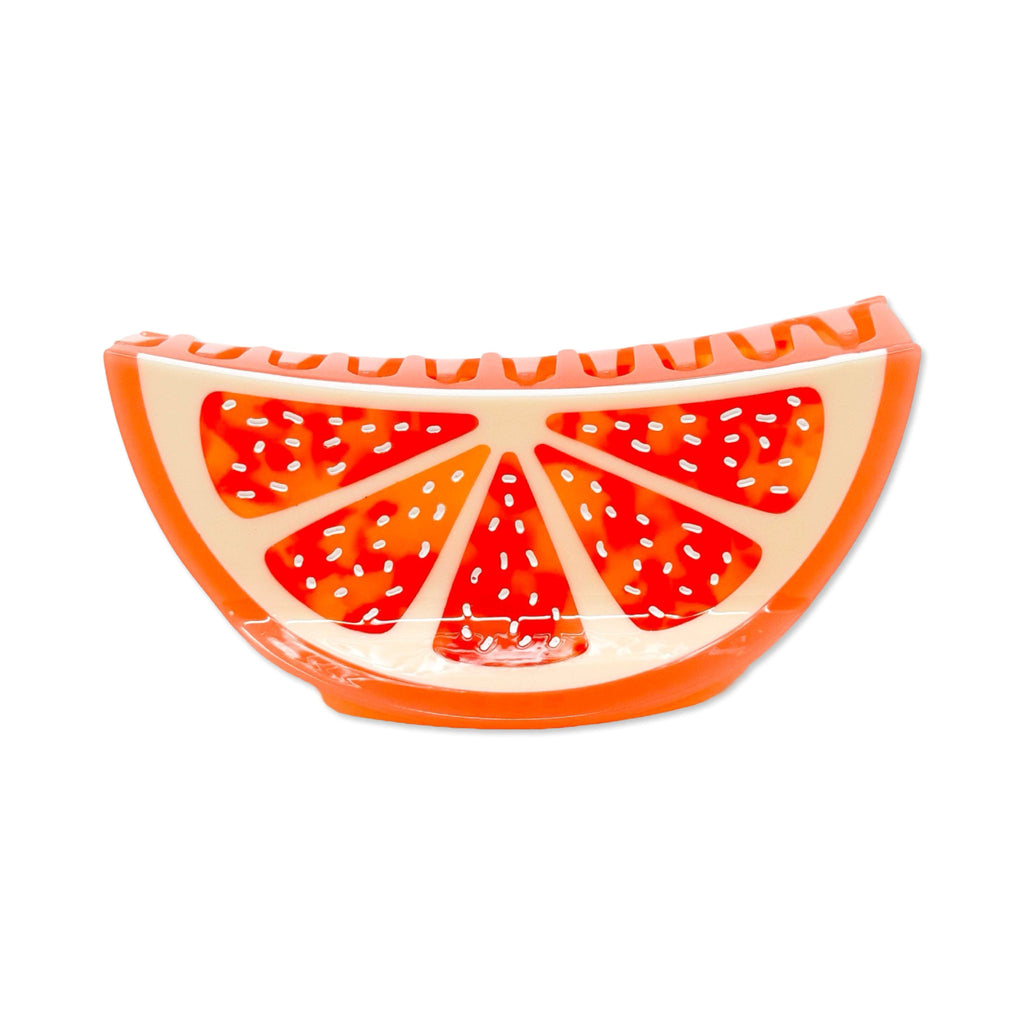 Grapefruit Slice Hair Claw Clip | XL