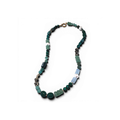 The Mila Green Jade Gemstone Beaded Necklace