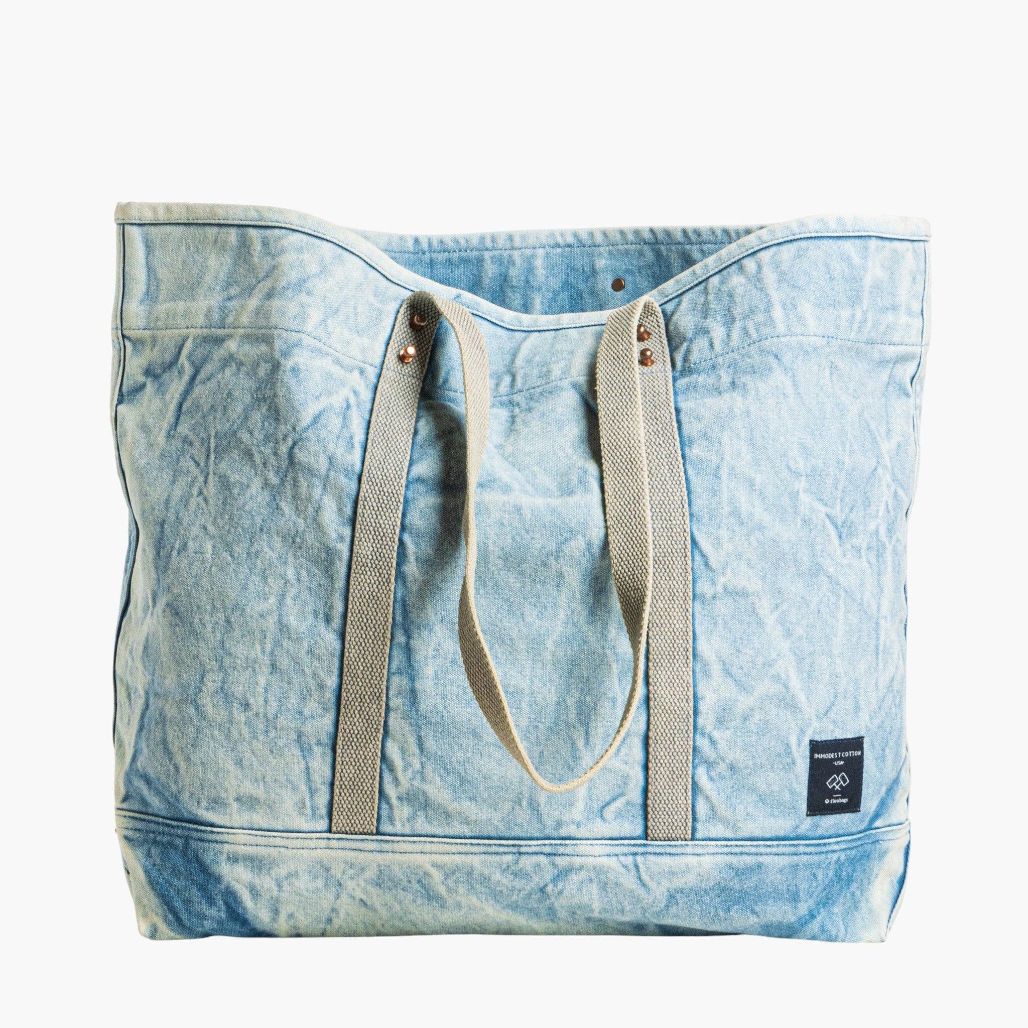 Large East West Tote | Acid Wash