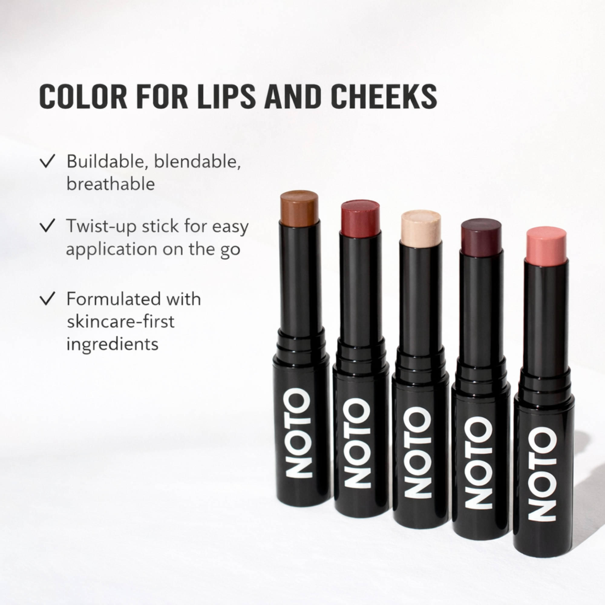 FIVE - MULTI-BENE STICK // LIPS + CHEEKS