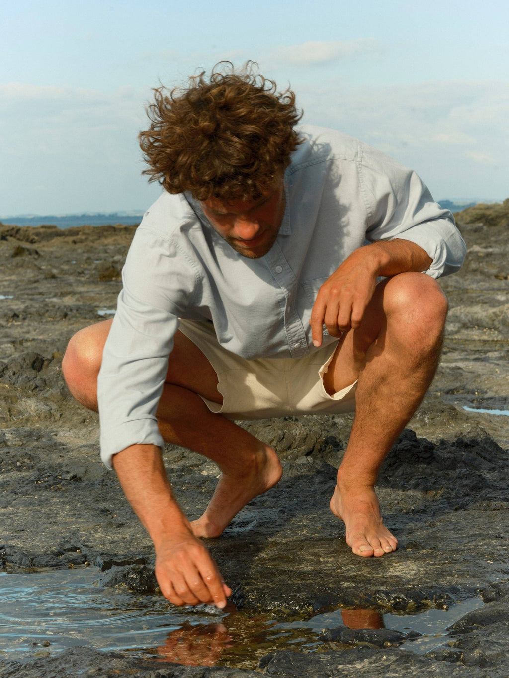 One Pocket Shirt: Jerry Blue