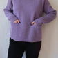 Helga Pocket Sweater | Lilac