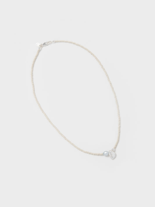 Addison Necklace | Cream