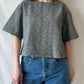 Floral Jacquard Shirt | Mineral Green