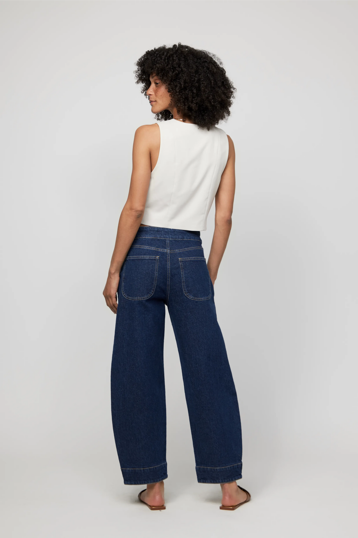 Jasper Balloon Leg | Vintage Indigo