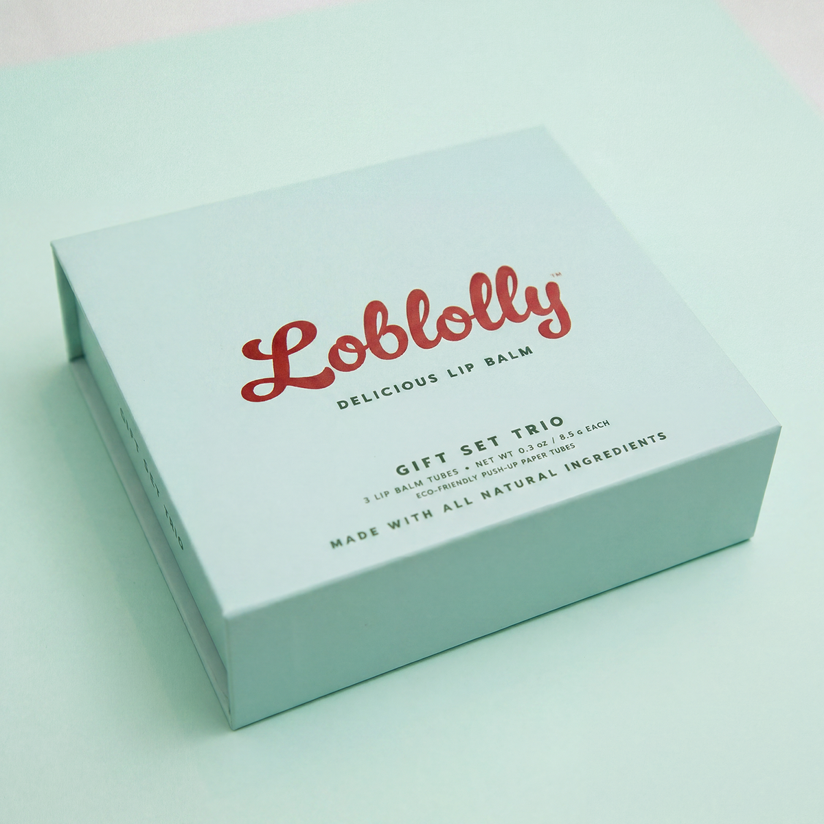 Lip Balm Gift Set Trio | Blue
