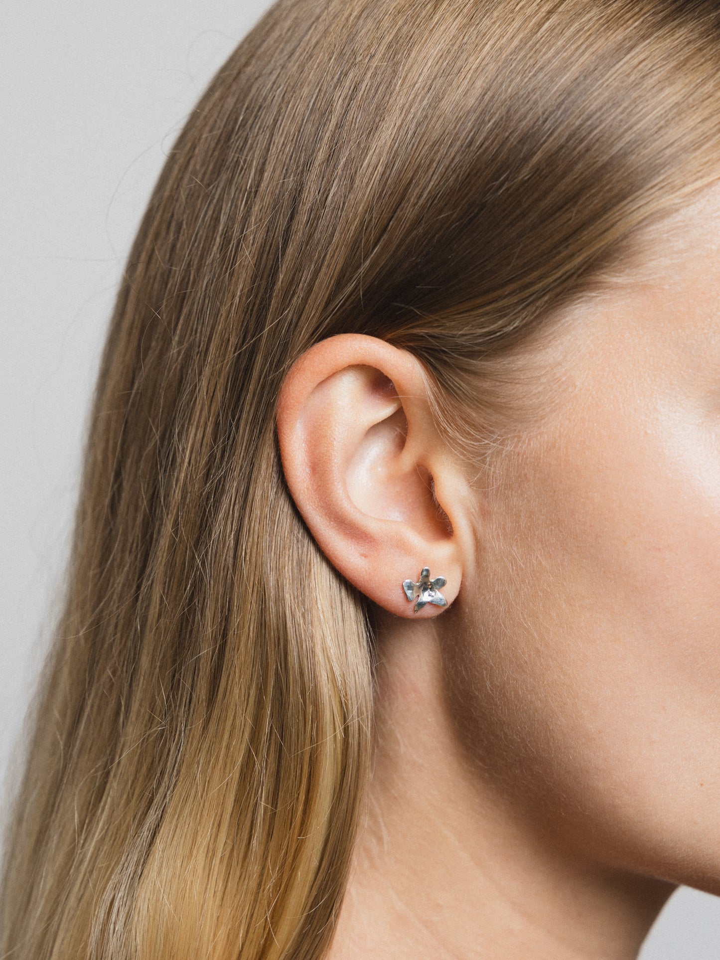 Flower Studs | Sterling Silver