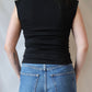 Elanor 90s Muscle Tank | True Black