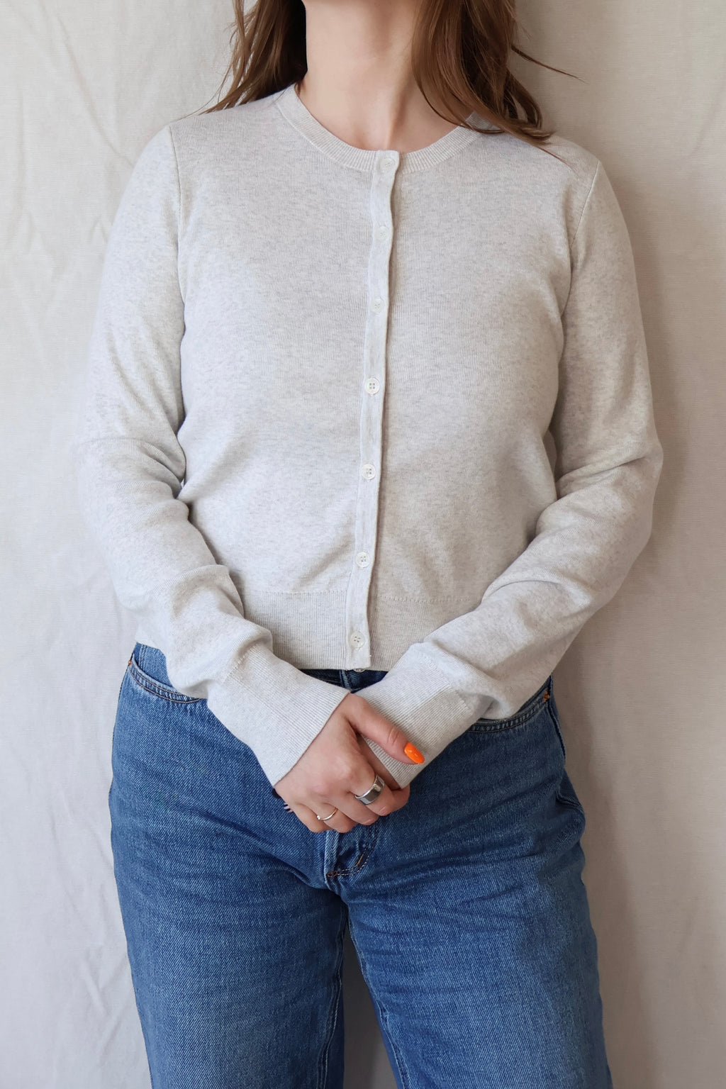 Flynn Cardigan | Grey Marle