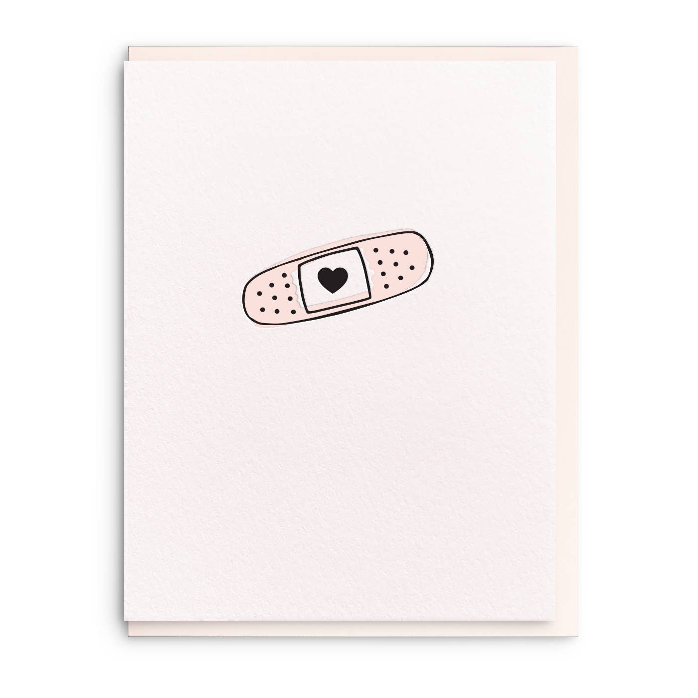 Ouch - Letterpress Get Well Greeting Card