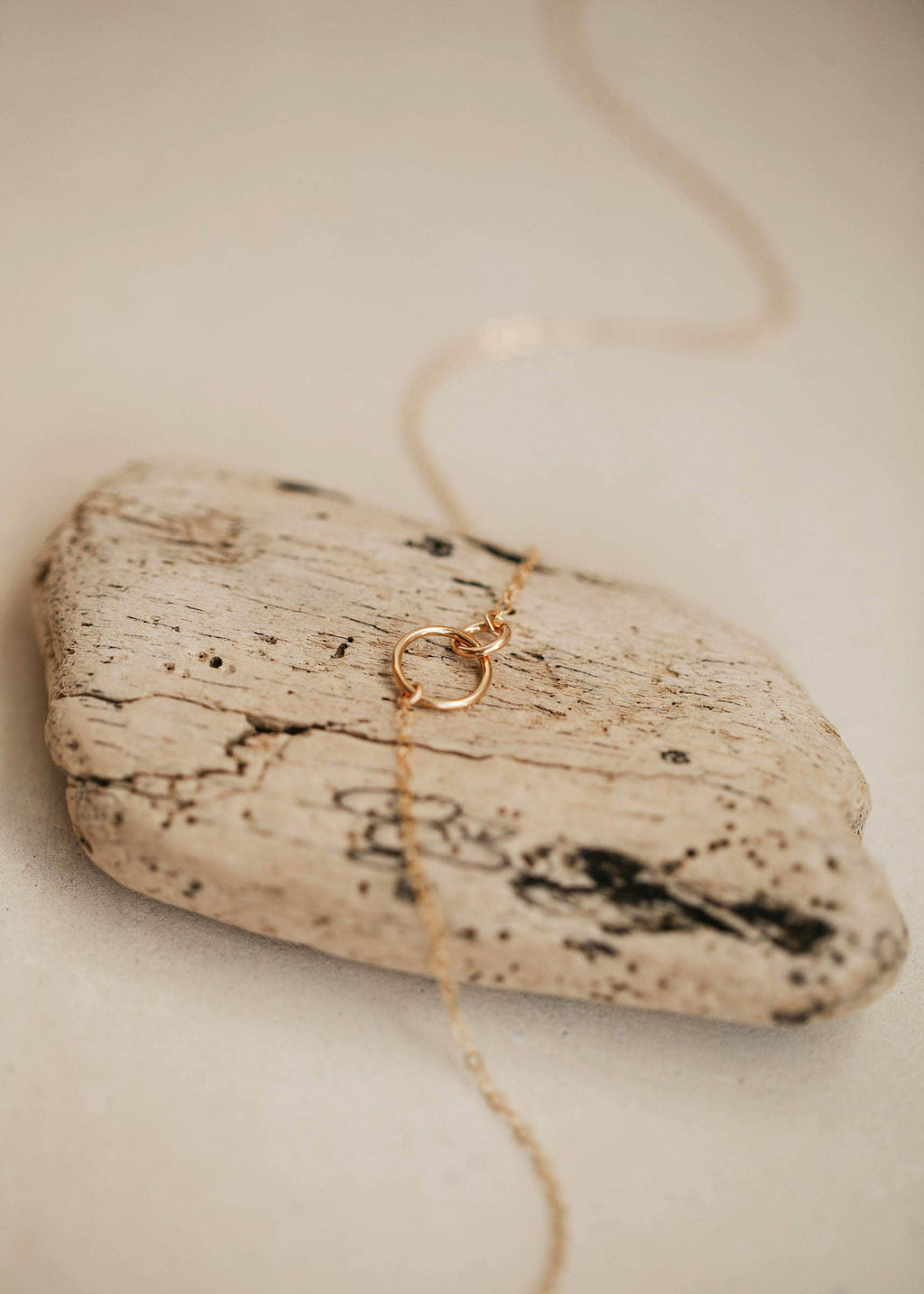 Tiny Links Necklace | / 14kt Gold Fill | Hello Adorn