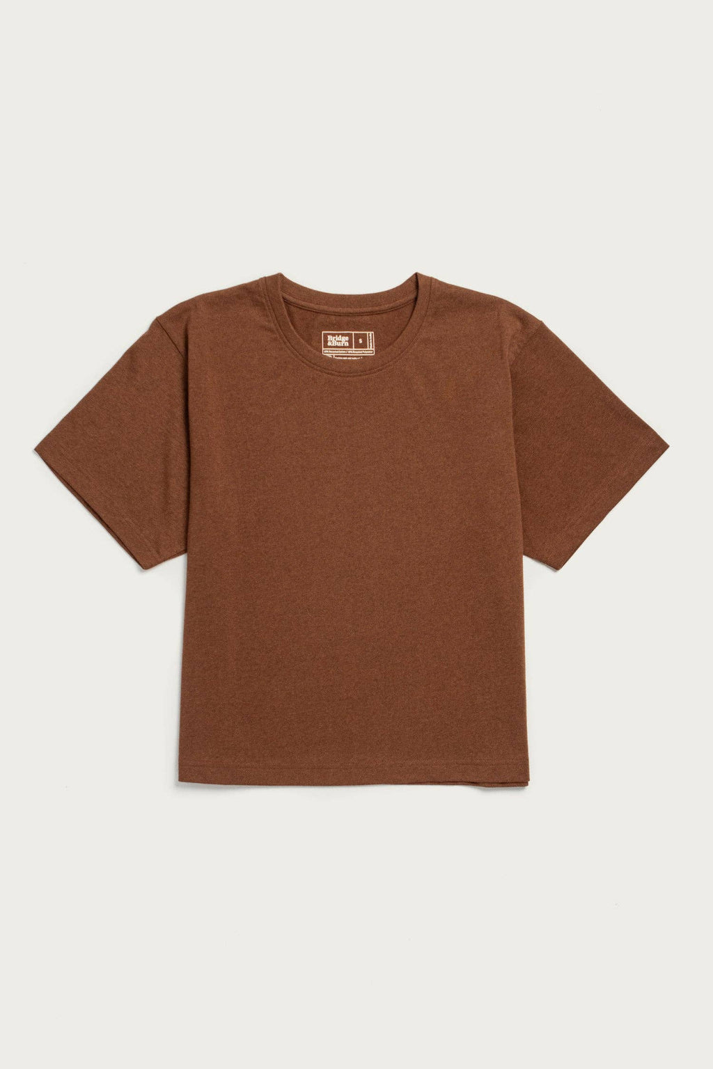 Recycled Boxy Tee / Bronze: Bronze