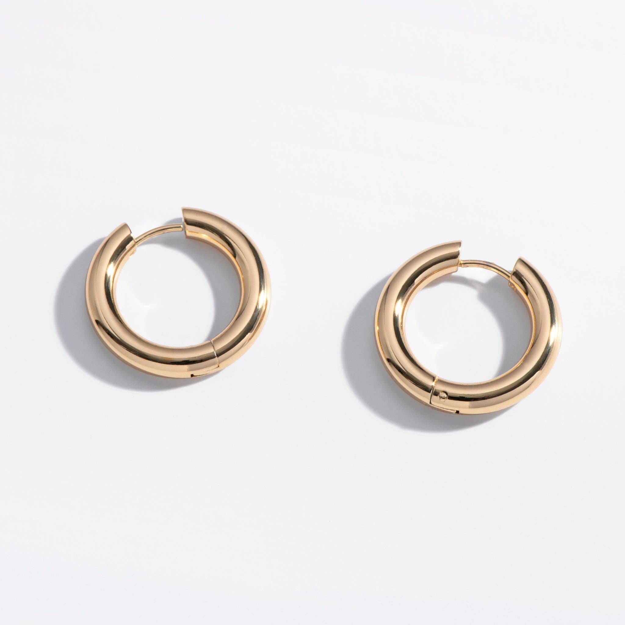 Jane Hoops | Gold