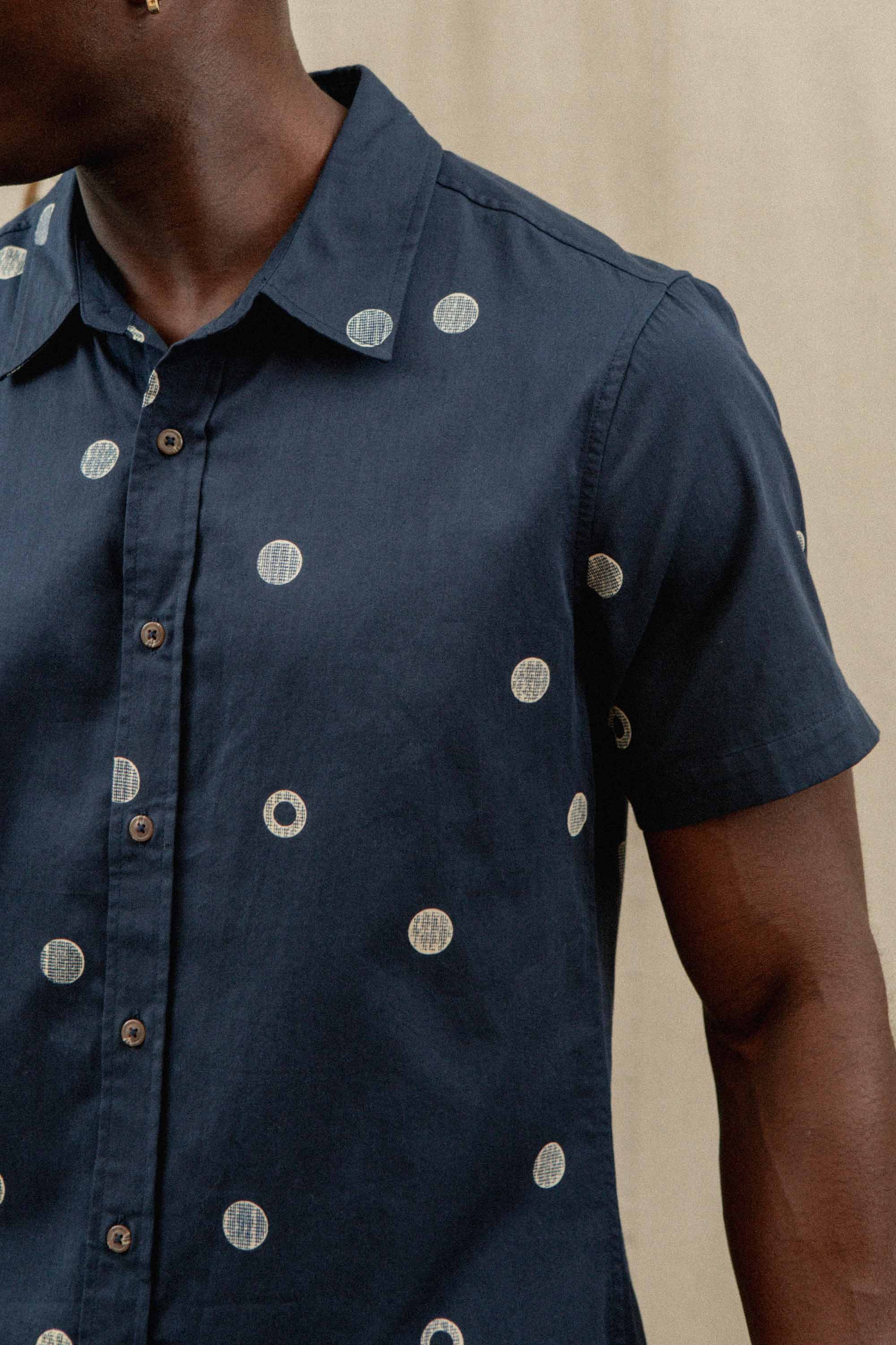 Emerson Slim Shirt / Lunar Polka: Lunar Polka