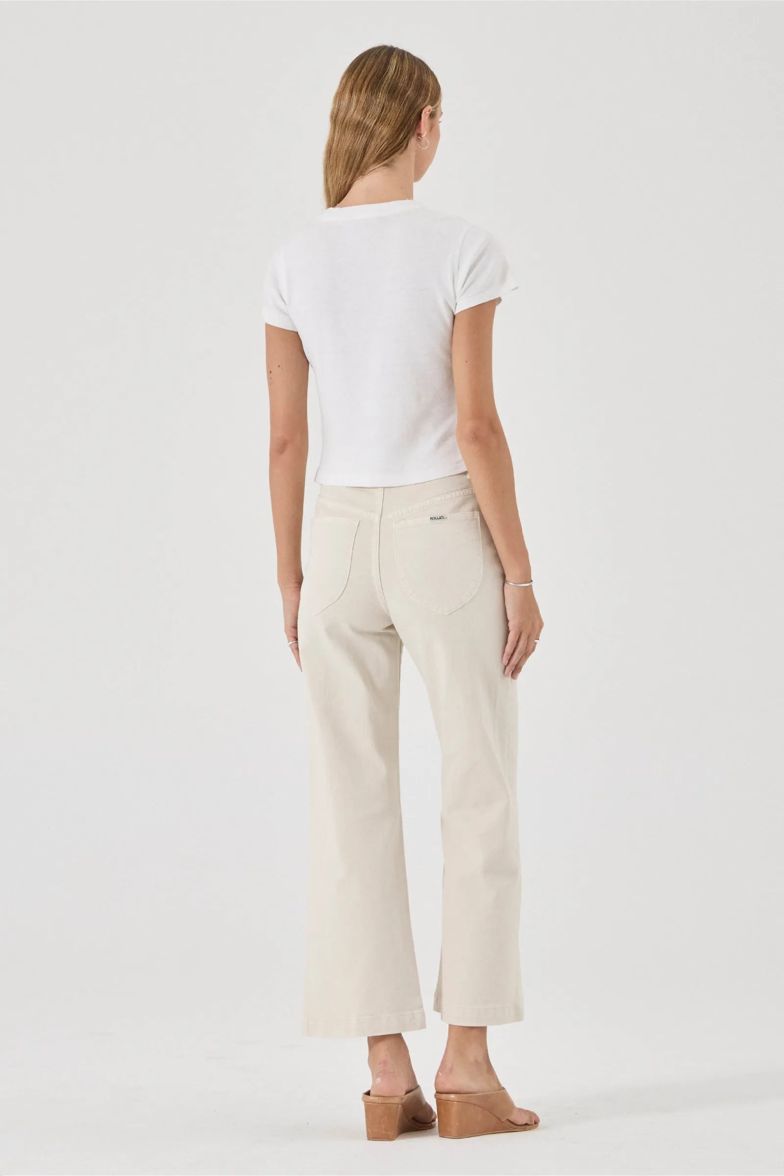 Sailor High-Rise Wide Leg Jeans | Off White