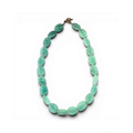 Oval Aquamarine Necklace