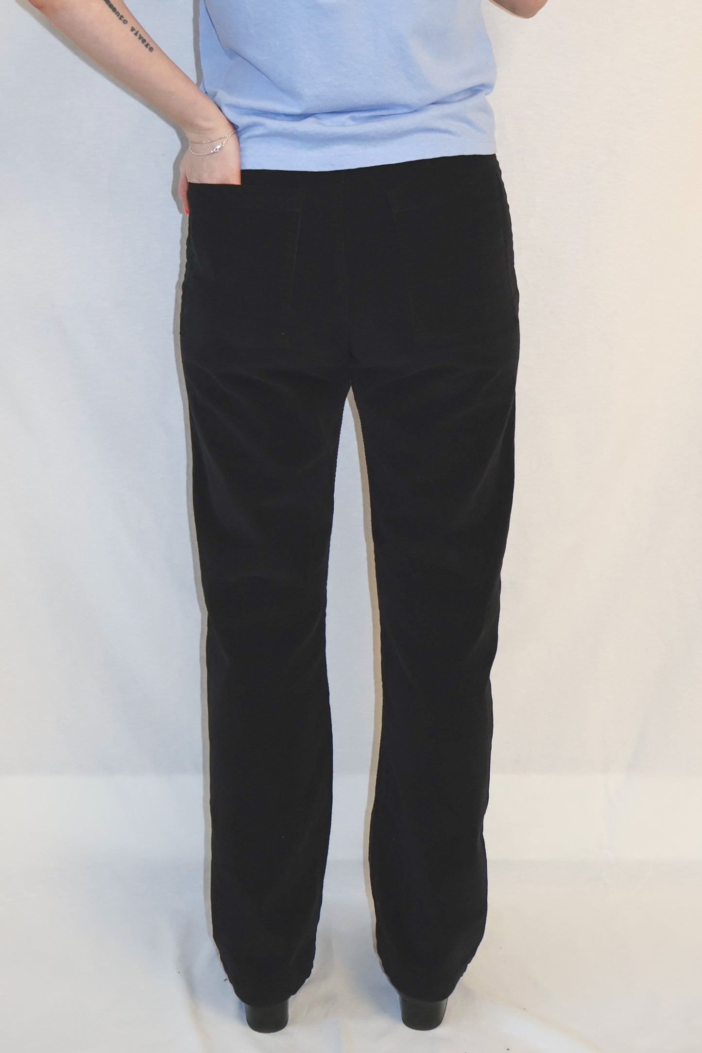 Rikki Corduroy Pant | Black