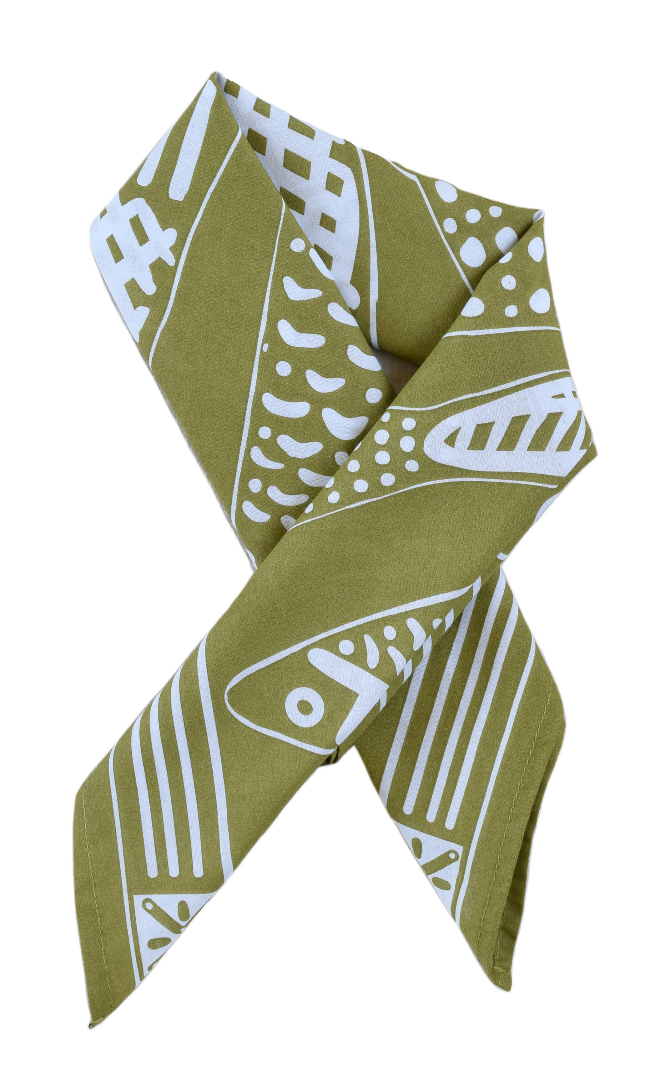 Sardine Bandana - | olive green
